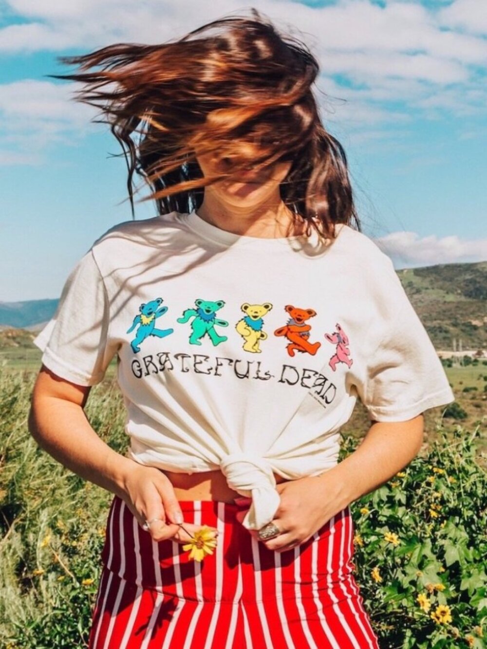 Grateful Dead Dancing Bears Vintage Tee
